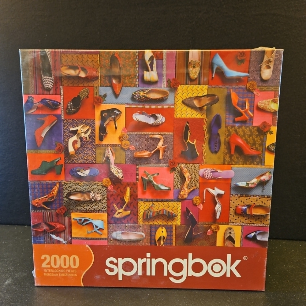 Springbok Puzzle Shoes! Shoes! Shoes! 2000 Piece Sealed